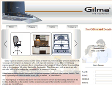 Tablet Screenshot of gilmastore.com